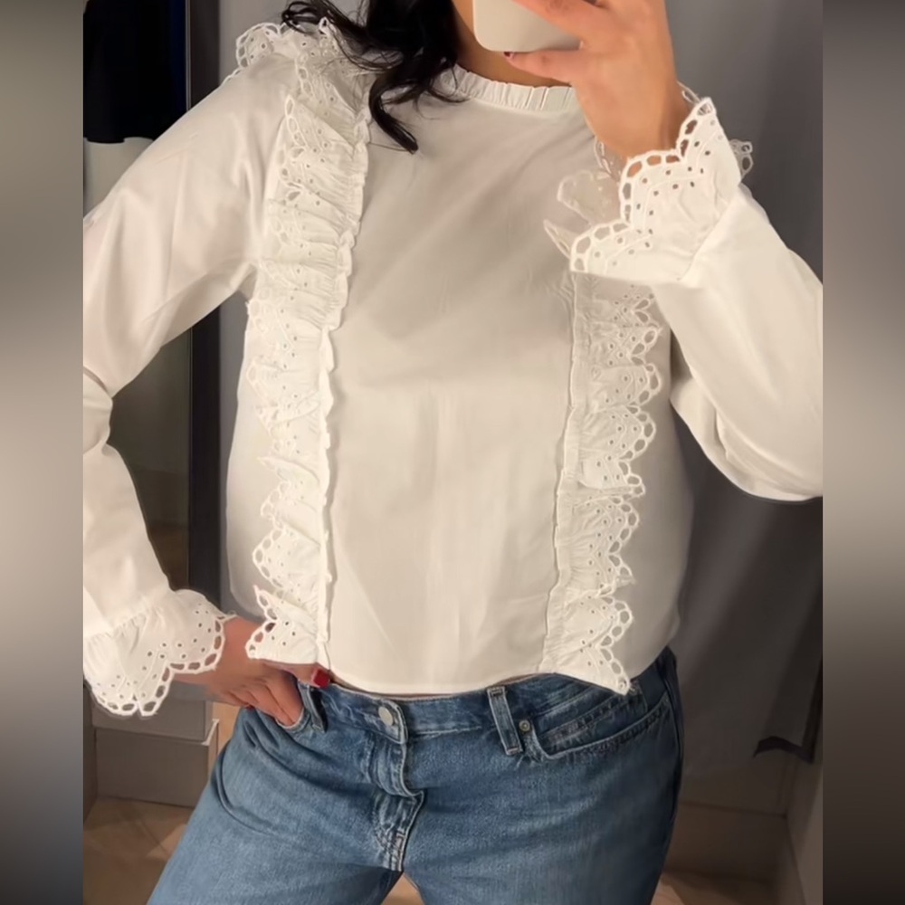 🤍H&M REVERSIBLE BLOUSE🤍